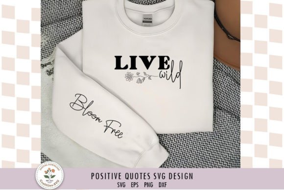 Live Wild, Bloom Free - Sleeve and Front