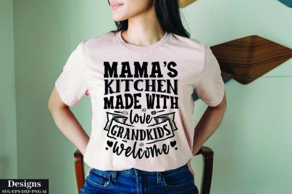 Mama's Kitchen Made with Love Grandkids