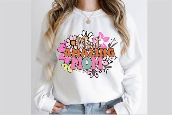 Most Amazing Mom Retro T-Shirt Design Review